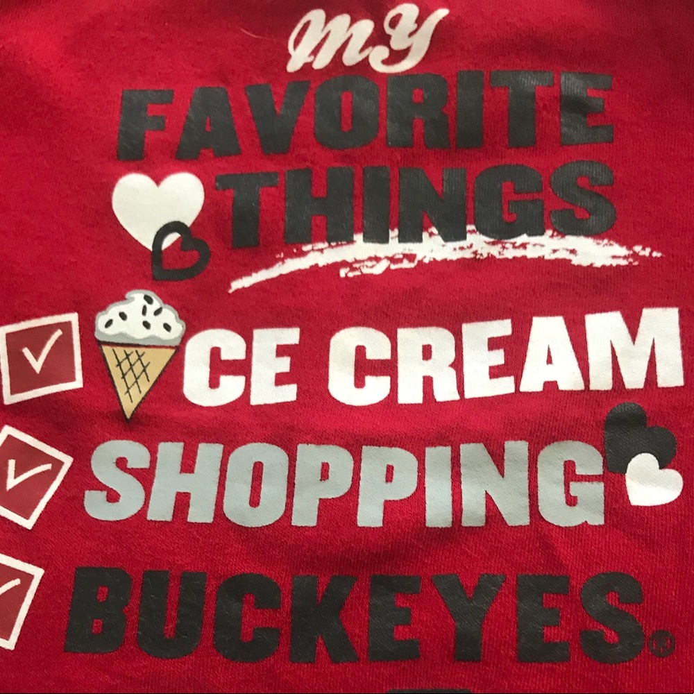 Ohio State Buckeyes Girl’s Onsie - Picture 2 of 3